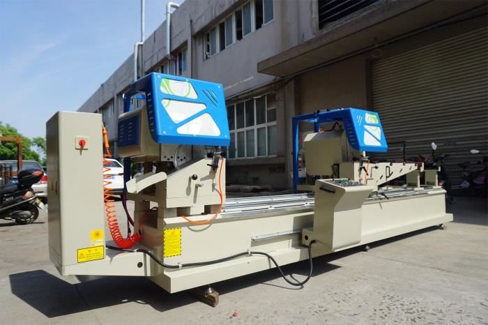 雙頭鋸切45°角總是切斜掉，該怎么調？【鄧氏機械】